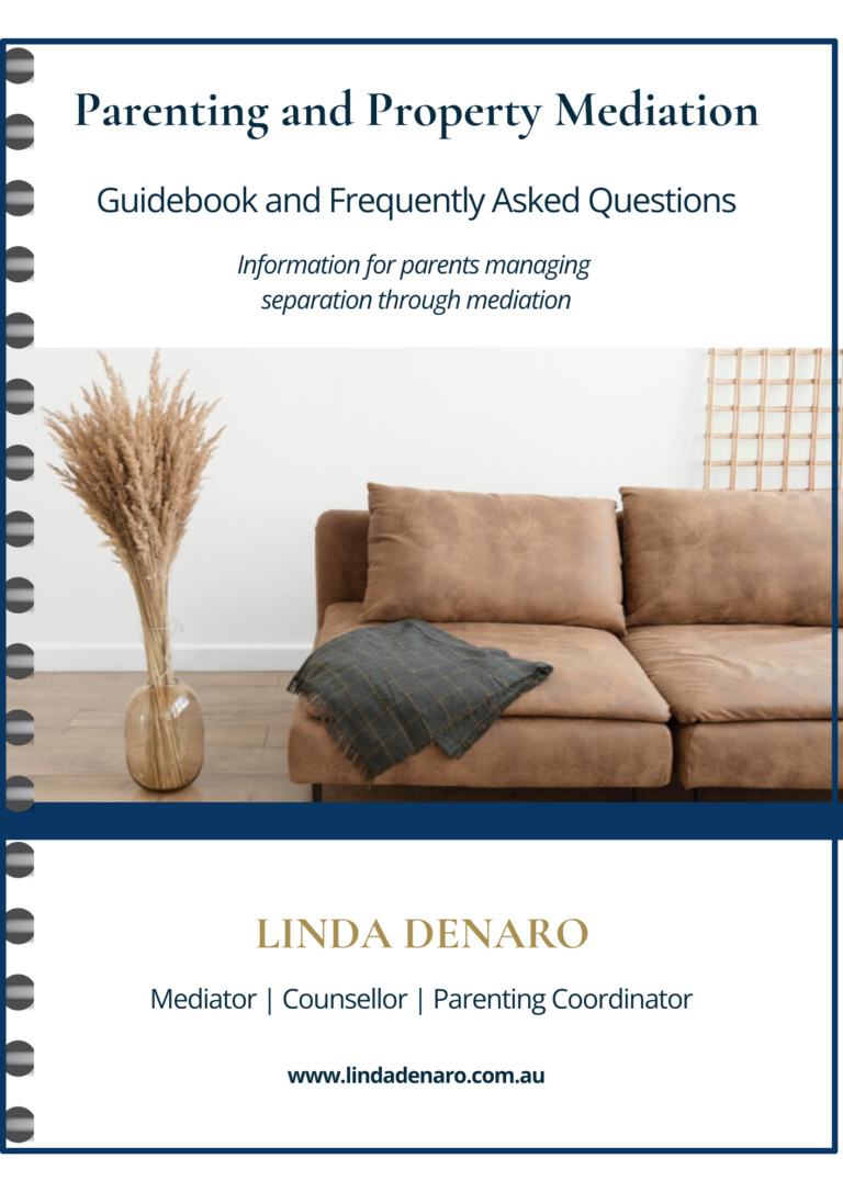Linda Denaro Family & Property Mediator, FDRP, Download Guidebook